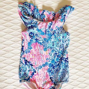 Lilly Pulitzer Swimsuit Girls Size 2T